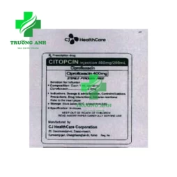 Citopcin Injection 400mg/200ml CJ Healthcare - Thuốc trị nhiễm khuẩn hiệu quả